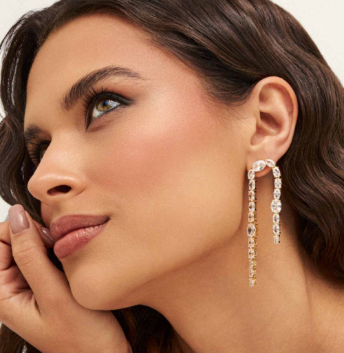 Semijoias e Decotes Altos: a elegância da alta-costura